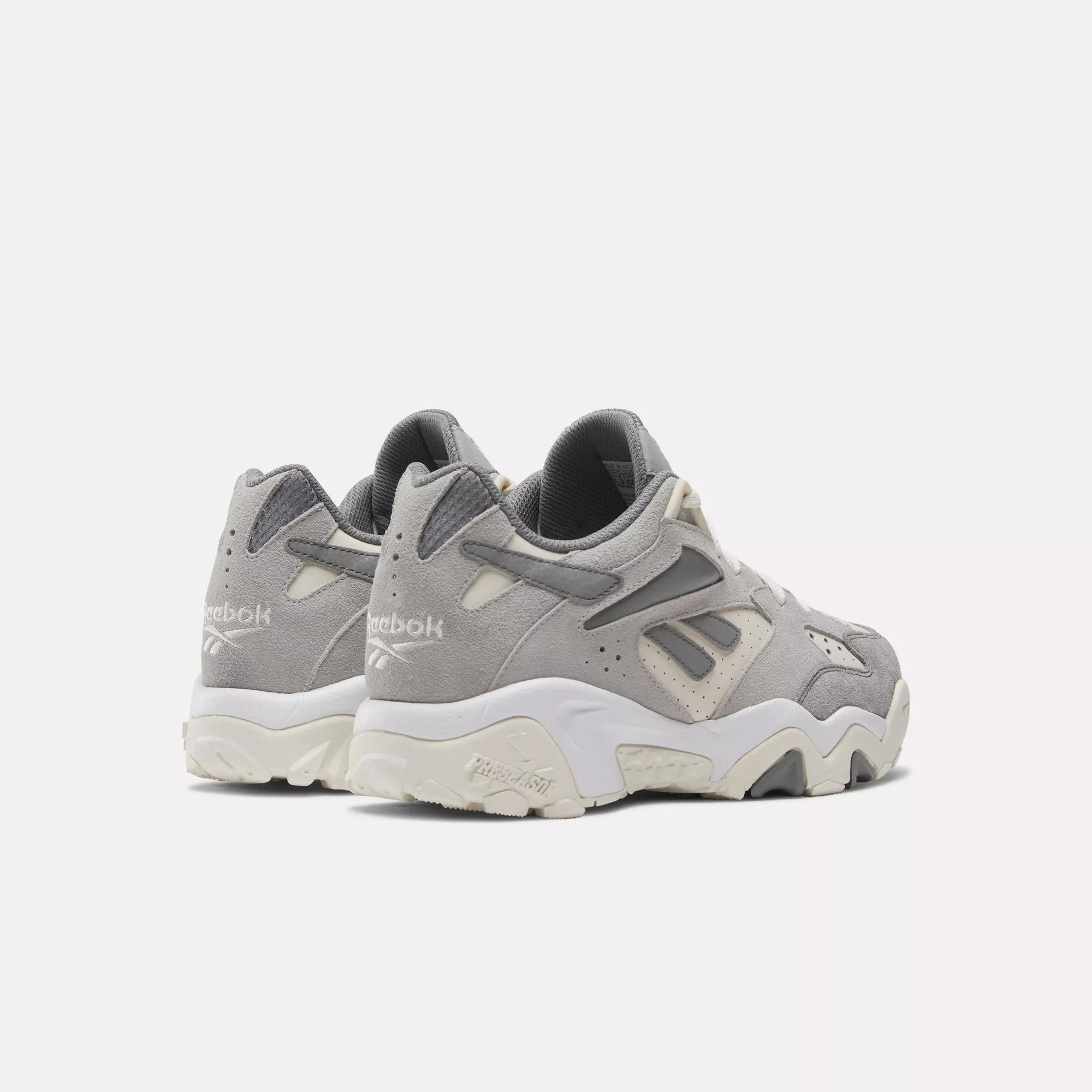 Preseason 94 Low Dynamic Shoes Pure Grey 3 Pure Grey 5 Chalk Reebok