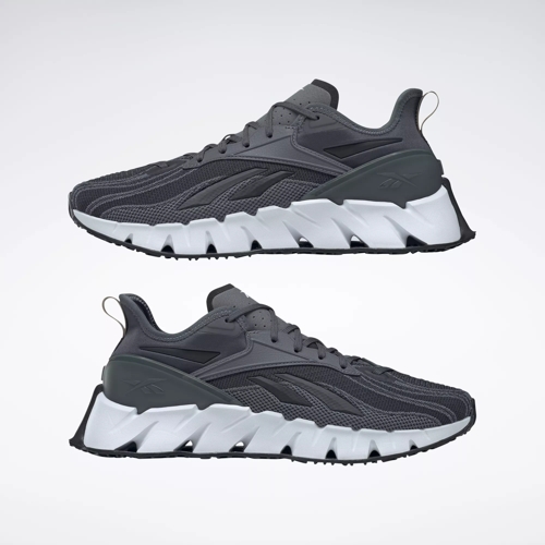 Reebok Zig Kinetica 3 Pure Grey/Chalk Unisex Running Shoes, Size: M 10 / W 11.5