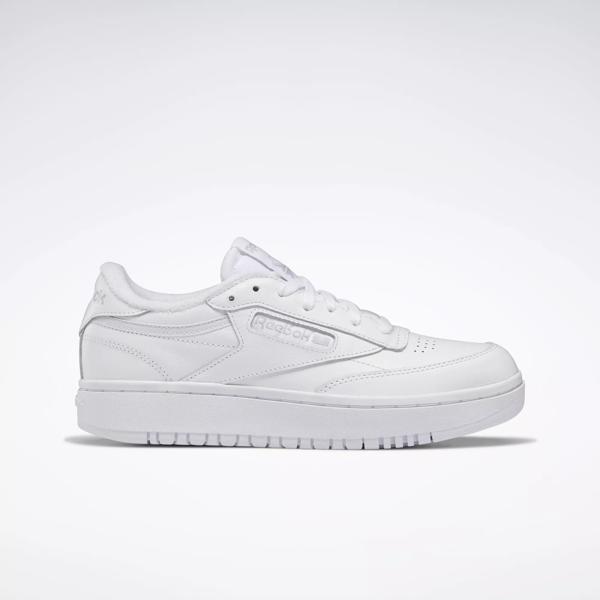 Club C Double Women's Shoes - Ftwr White / Ftwr White / Cold Grey 2 | Reebok