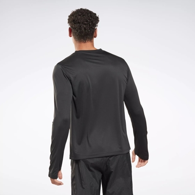 Training Long Sleeve Tech T-shirt - Night Black 