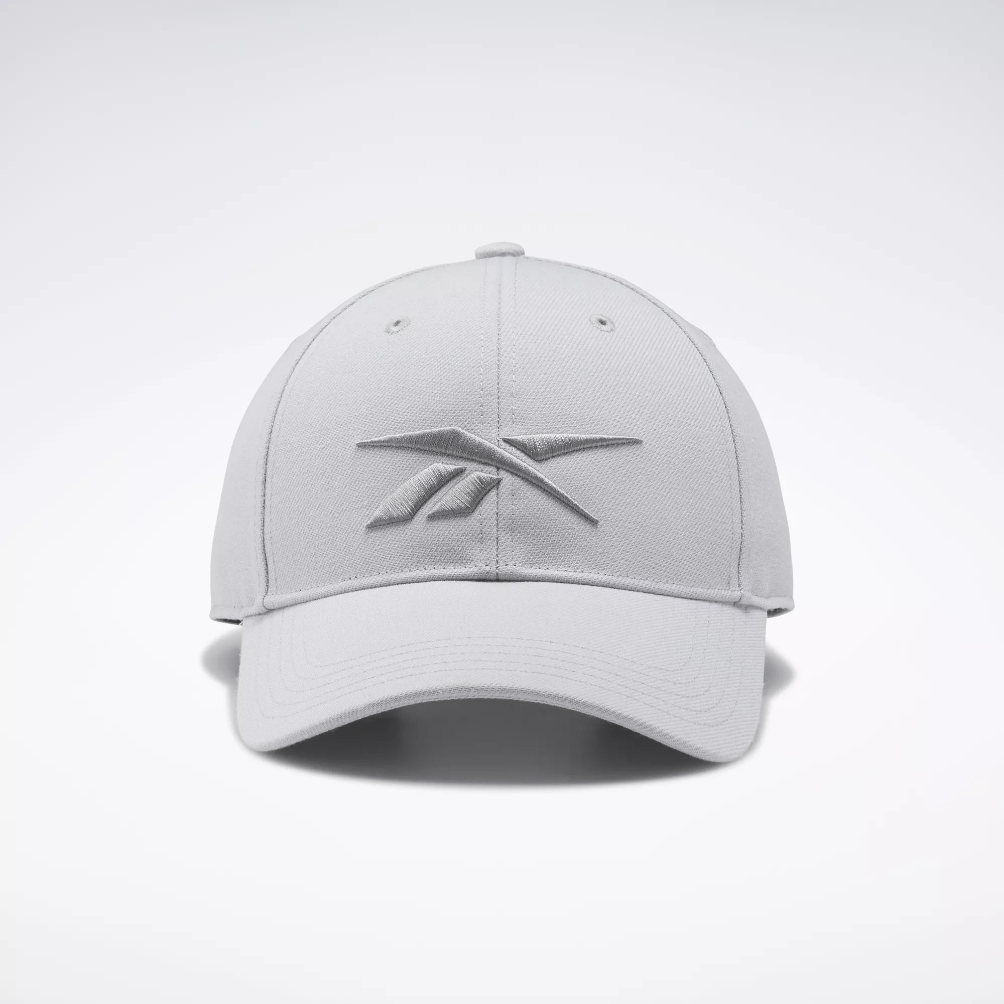 Shop Reebok Unisex Vector Baseball Cap In Grey
