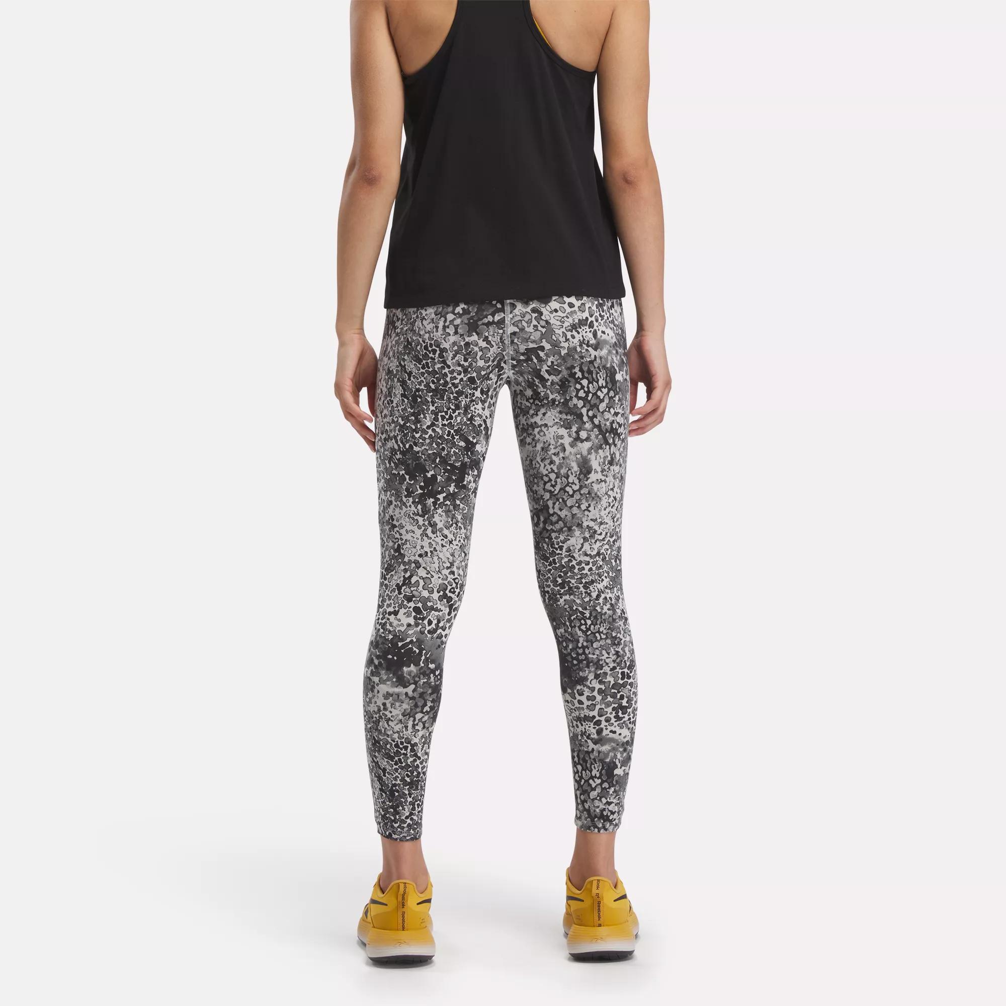 Reebok Women's Lux Bold Modern Safari High-Rise Leggings - Macy's