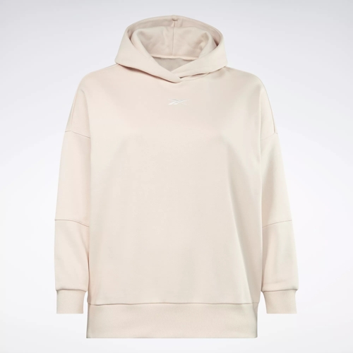 Reebok Ecru Big Logo Hoodie