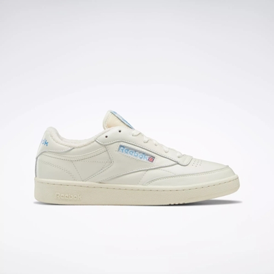  Reebok Lifestyle Club C 85 Chalk/Classic White/Collegiate Navy  9.5