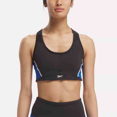 Reebok Graphic Black Sports Bra Size M - 68% off