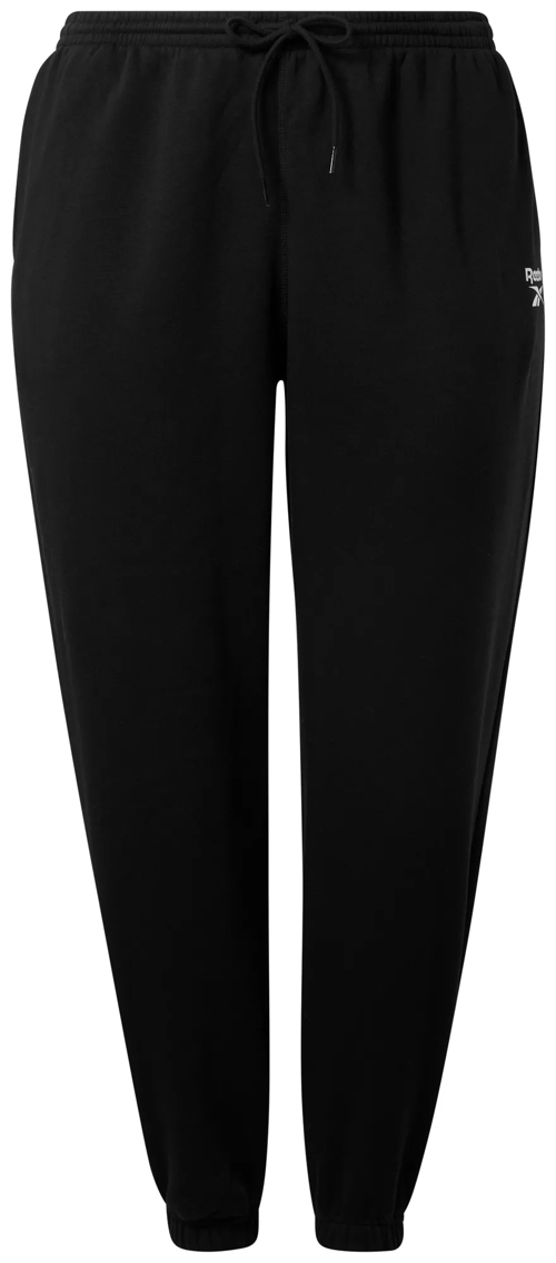 Reebok Classics Reverse Fleece Wide Leg Pants (Plus Size) Womens Athletic  Pants 1X Black