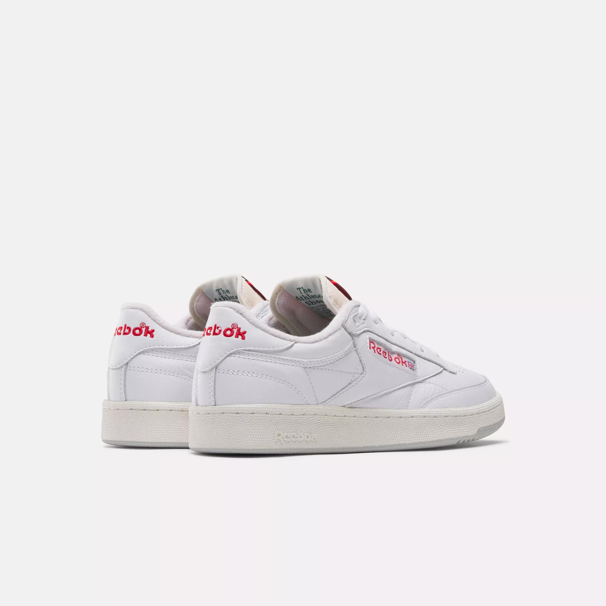 Club C 85 Vintage Shoes White Chalk Vector Red Reebok