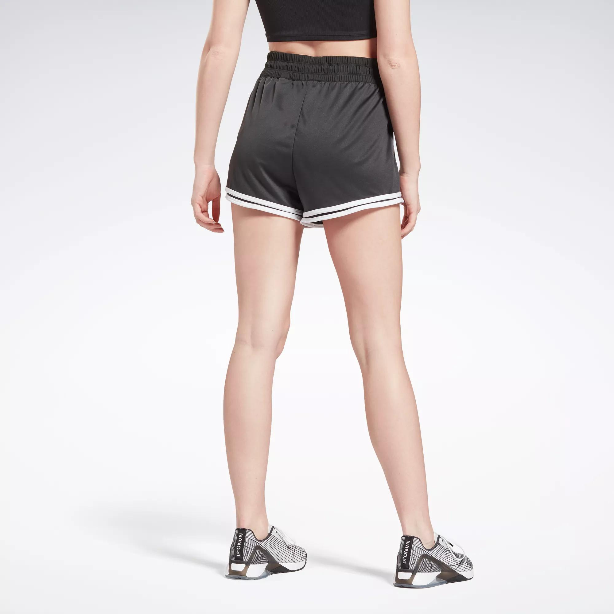 Validering Myre Forbedre Workout Ready High-Rise Shorts - Night Black | Reebok