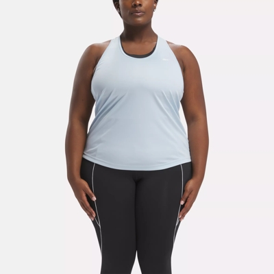 Workout Ready Mesh Back Tank Top (Plus Size)