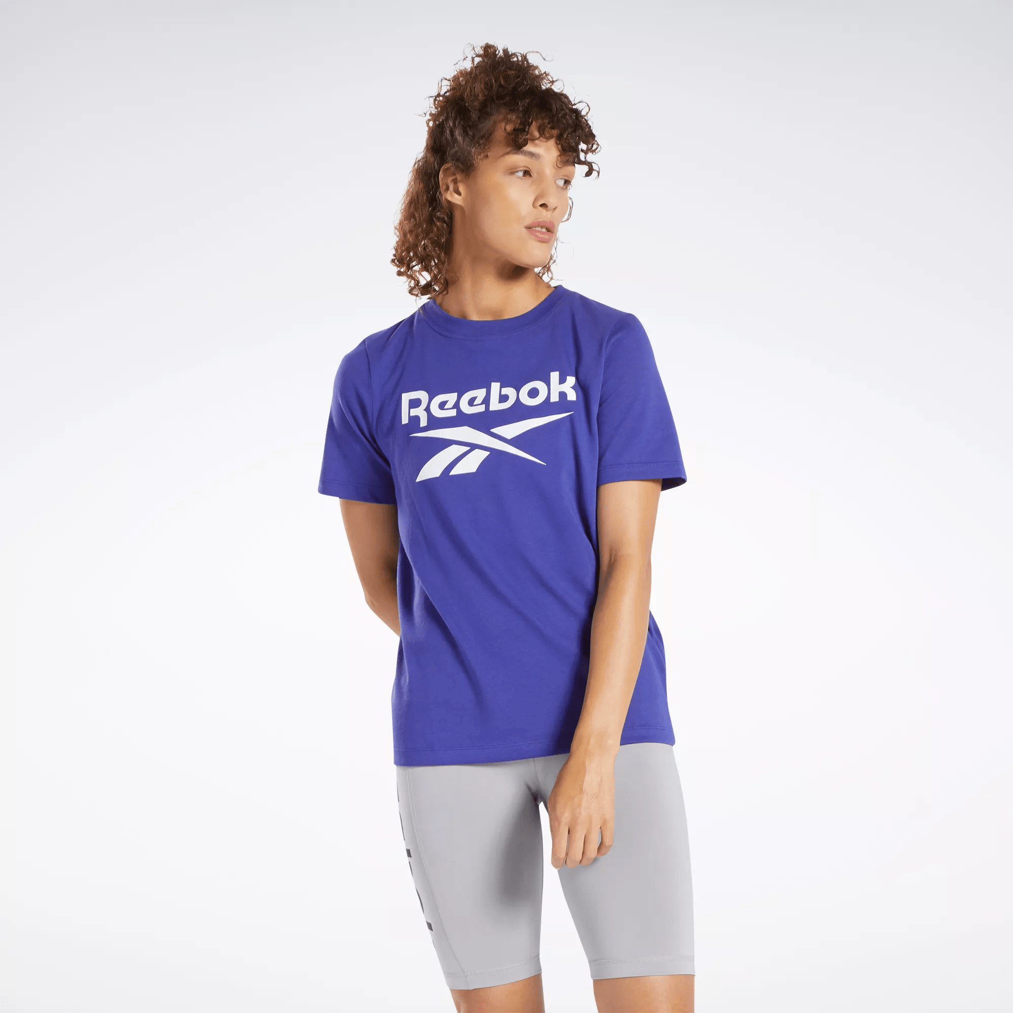 Reebok Identity T-shirt In Purple