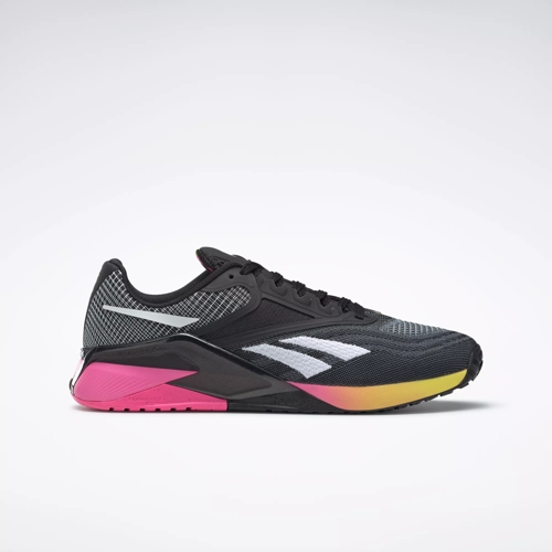Reebok Nano X2 Men's Training Shoes - Core Black / Atomic Pink / Yellow | Reebok
