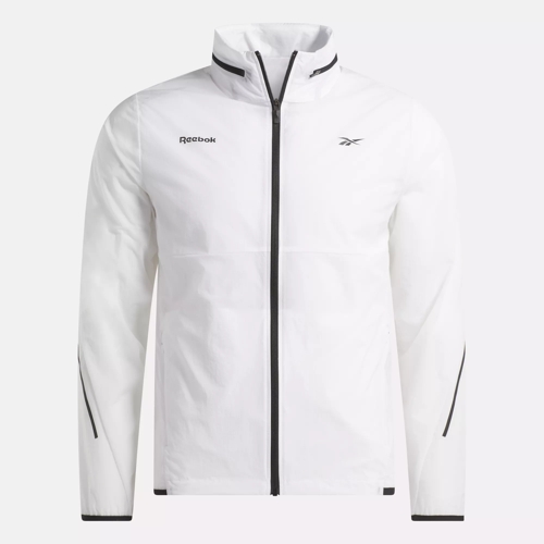 White sales reebok jacket