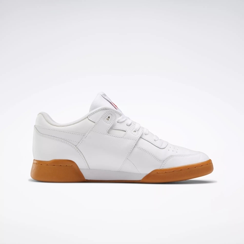 Workout Plus Shoes - White / Carbon / Classic Red / Reebok Royal