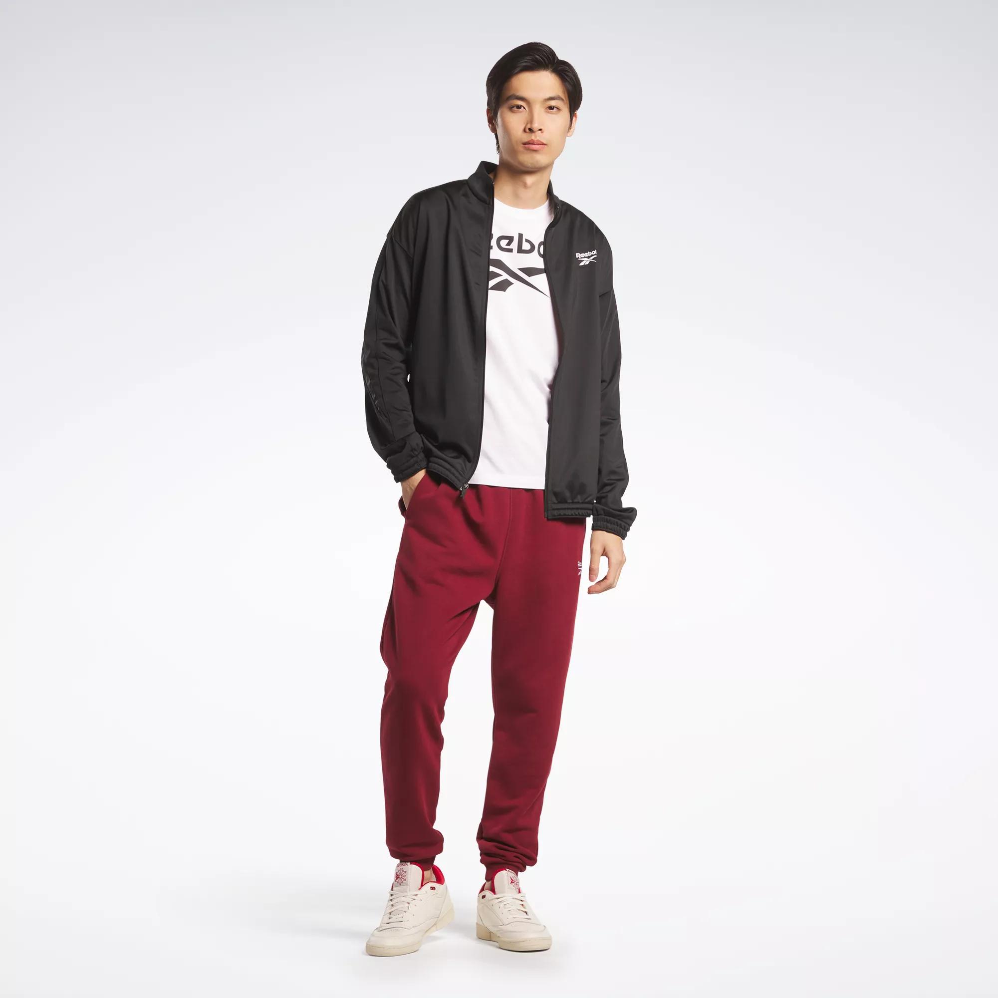 Reebok Men's Identity Vector Knit Track Jacket