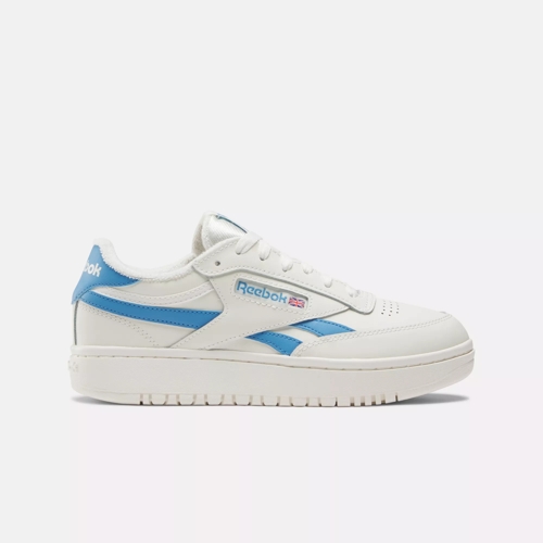 Club C Double Revenge Shoes Chalk Chalk Essential Blue Reebok