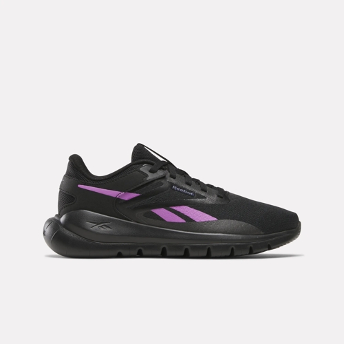 Reebok black training shoes online