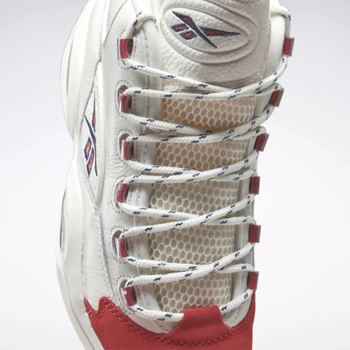 Reebok question best sale red suede toe