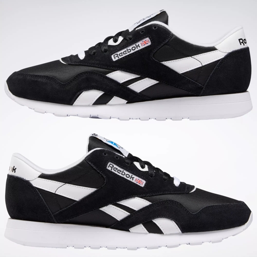 bund Konsulat civile Classic Nylon Men's Shoes - Black / Black / White | Reebok