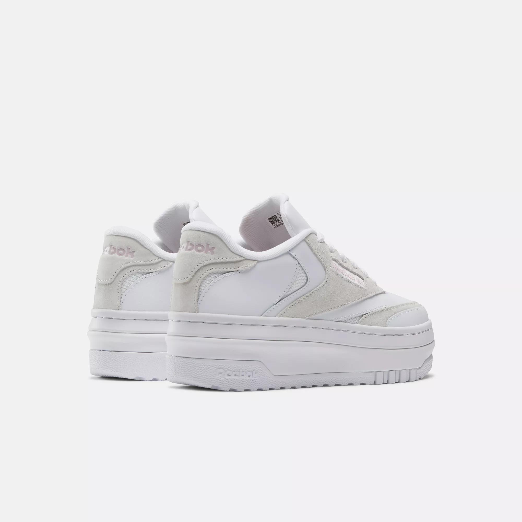 Club C Extra Shoes - Ftw Wht/Ashen Lilac/Pure Grey | Reebok