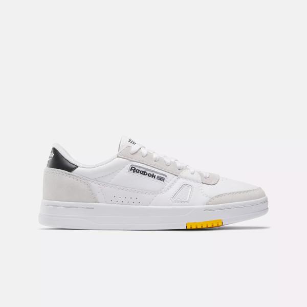 LT Court Shoes - White / Black / Team Yellow