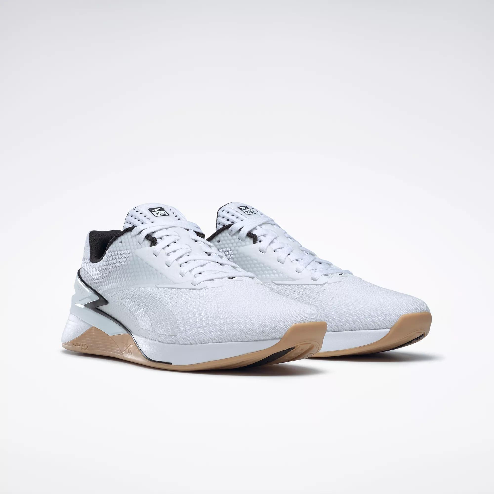 Nano X3 Shoes Ftwr White / Core Black / Reebok Rubber Gum01 Reebok