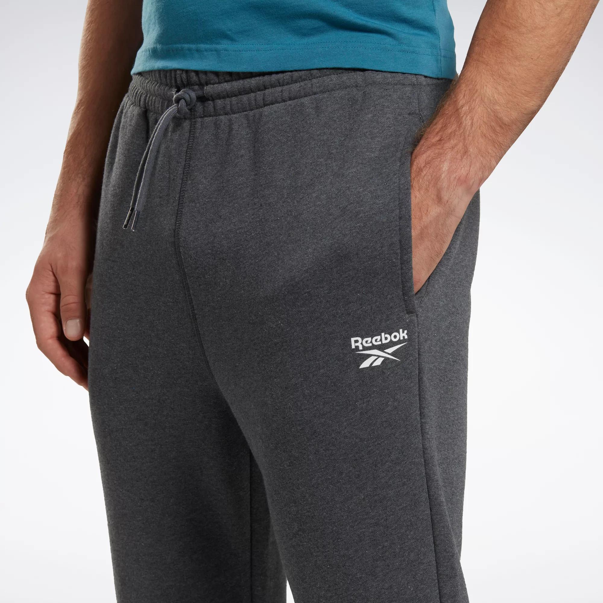 Grey best sale reebok joggers