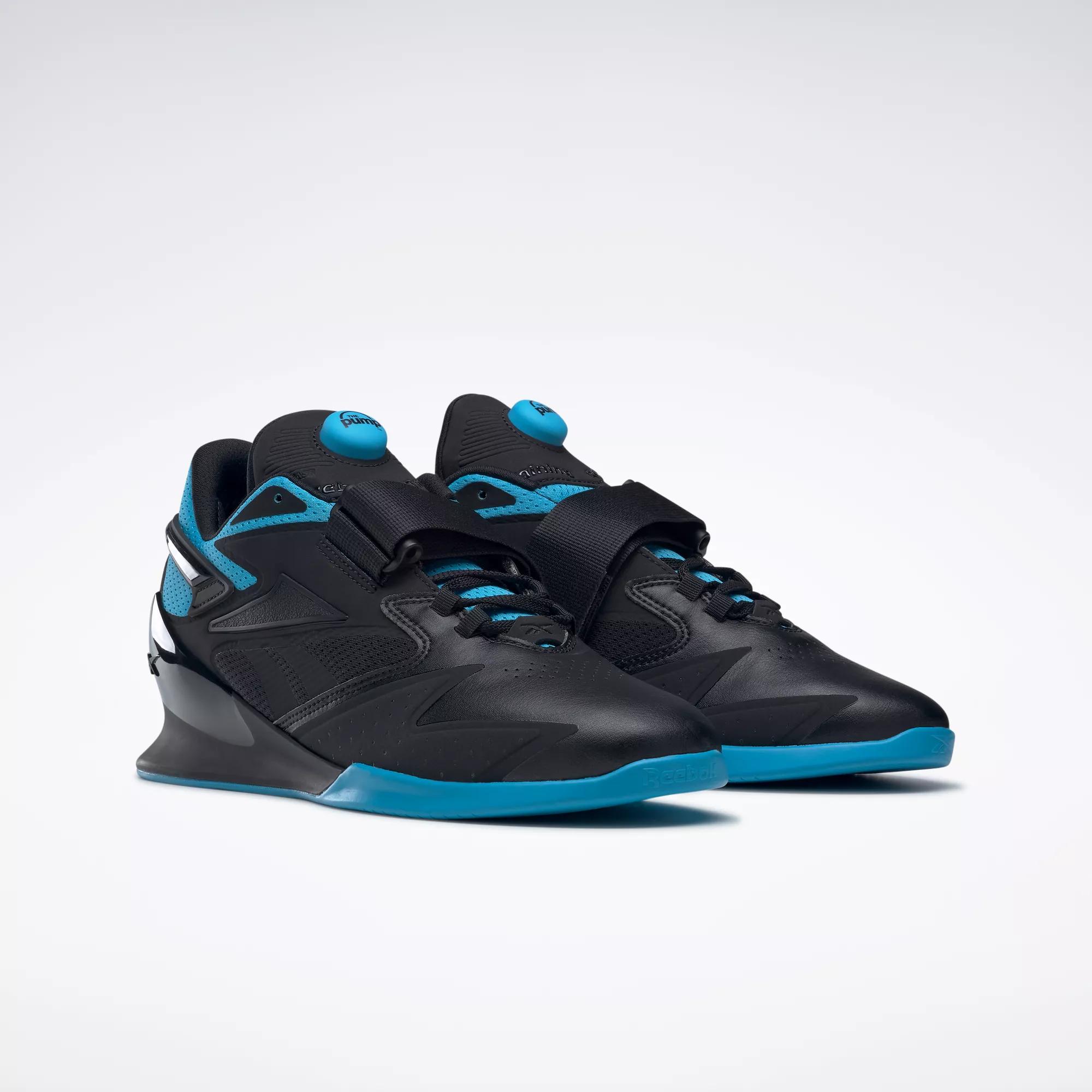 Legacy Lifter III Men's Weightlifting Shoes Core Black / Radiant Aqua