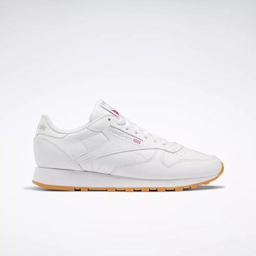 Classic Leather Shoes - Ftwr White / Pure Grey 3 / Reebok Rubber Gum-03