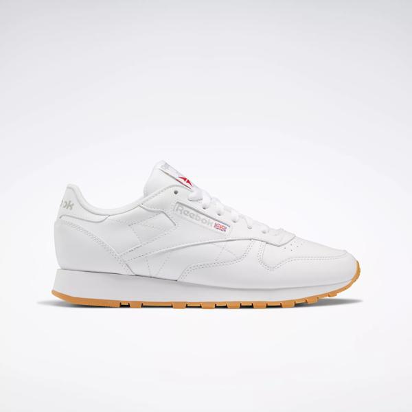 Reebok | / Reebok Gum-03 Ftwr Pure - / Grey 3 Leather Shoes Classic Rubber White