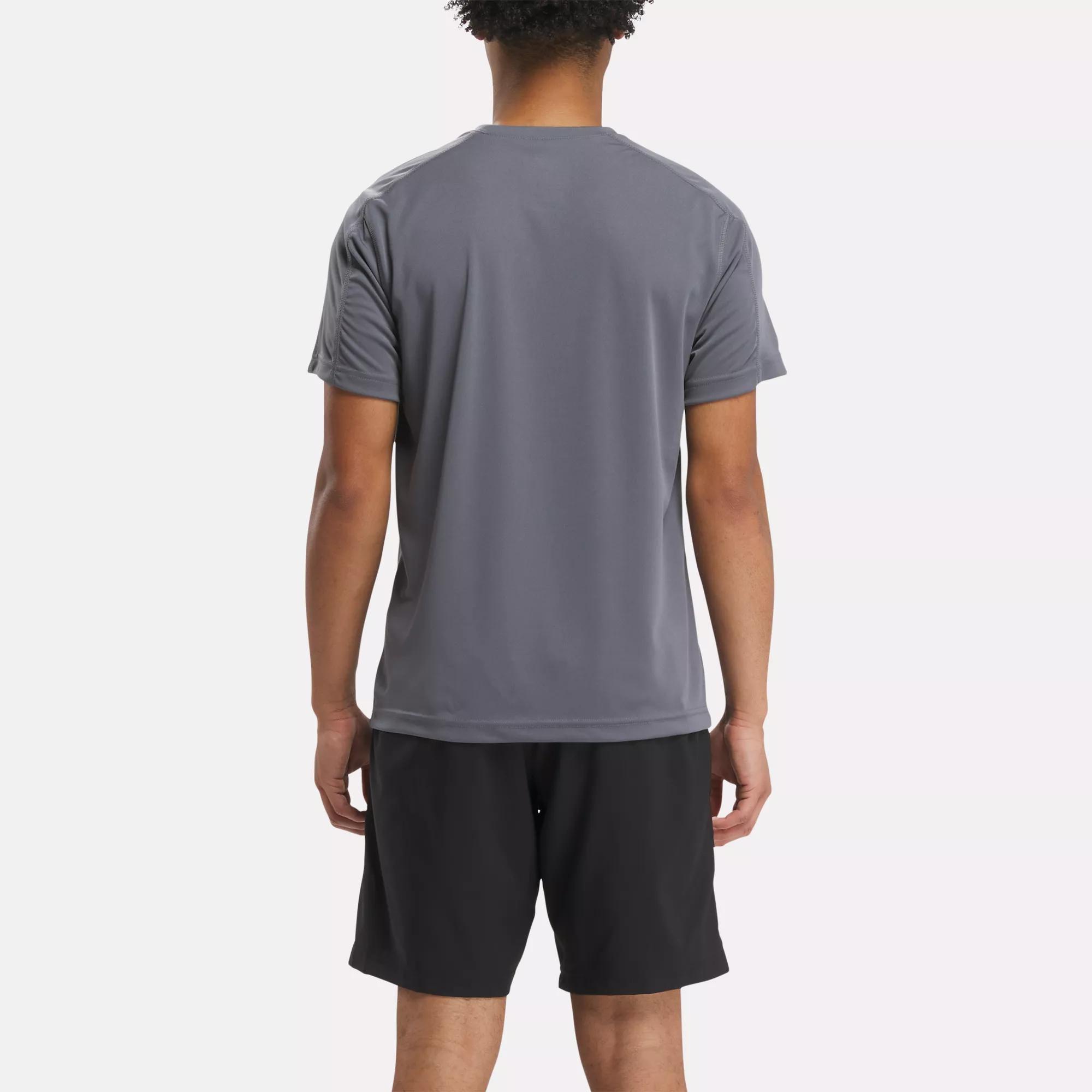 Training Tech T-Shirt - Cold Grey 6 / Black | Reebok