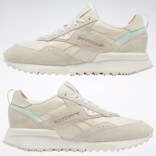 Womens Reebok Classic Leather Clip Athletic Shoe - Modern Beige Monochrome