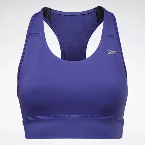 Reebok Hero Racer Back Padded Bra, Denim Dust, X-Large : :  Clothing, Shoes & Accessories