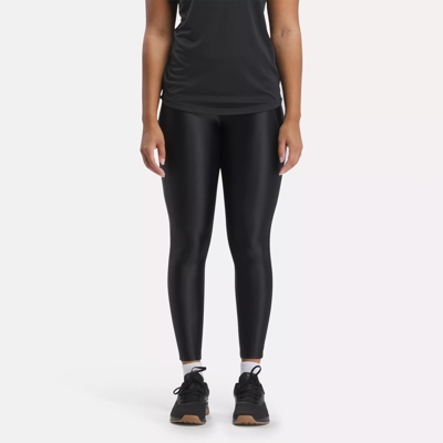 Regular Fit Leggings, Black