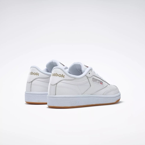 Club C 85 Shoes - White / Light Grey / Gum