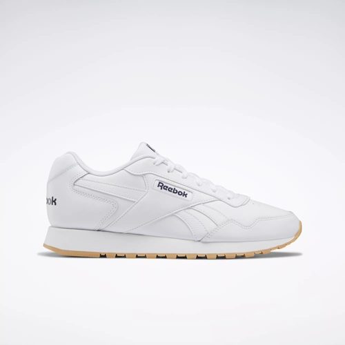 Reebok Glide Shoes - White / Vector Navy / Reebok Rubber Gum-03