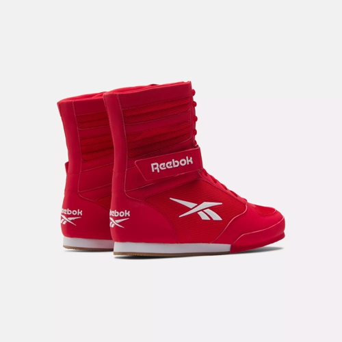 Reebok Unisex Boxing Hi Shoes in Red Size M 12.5 W 14 Men s Women s