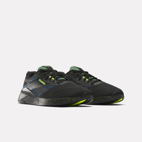 Reebok black training shoes on sale