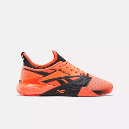 Nano Court Shoes Digital Coral Black Grey 6 Reebok