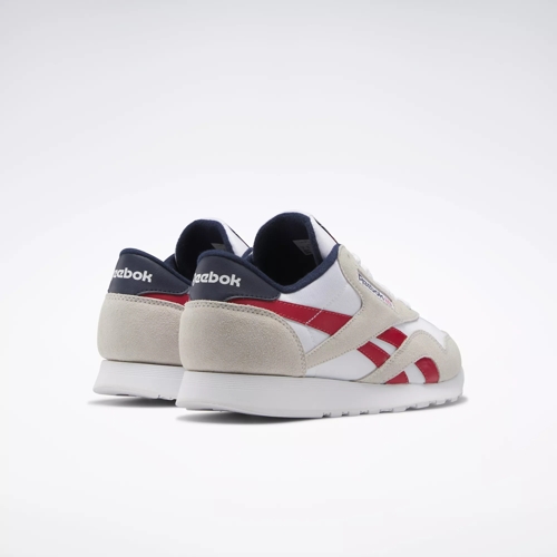 Classic Nylon Shoes Ftwr White Flash Red Vector Navy Reebok