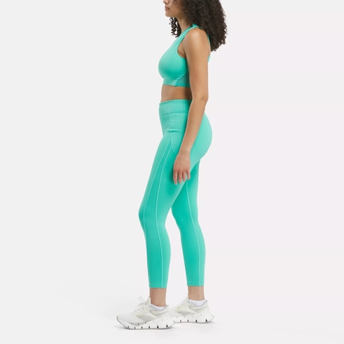 Reebok Lux Contour Leggings L Unleashed Green