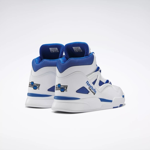 Ongemak consensus ondersteboven Pump Omni Zone II Shoes - Ftwr White / Vector Blue / Core Black | Reebok