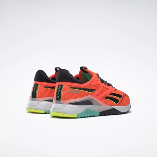 Reebok aztec cheap womens orange