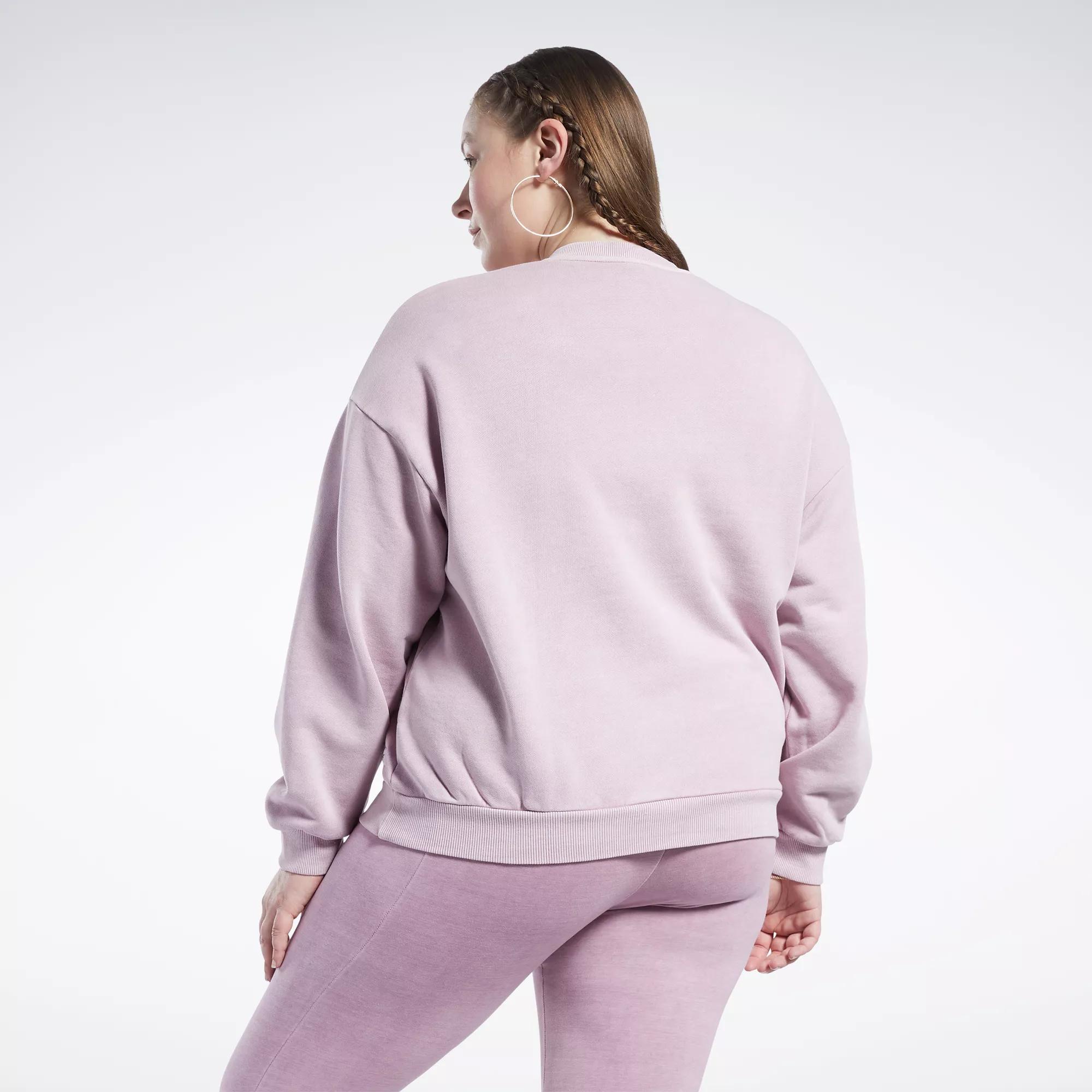 Classics Natural Dye Sweatshirt (Plus Size) - Infused Lilac | Reebok