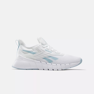 Nano Gym Shoes - Footwear White/Soft Blue | Reebok