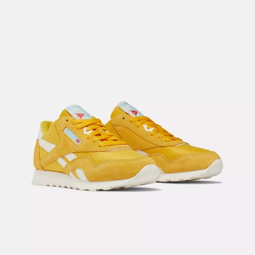 Reebok classic trainers store womens yellow