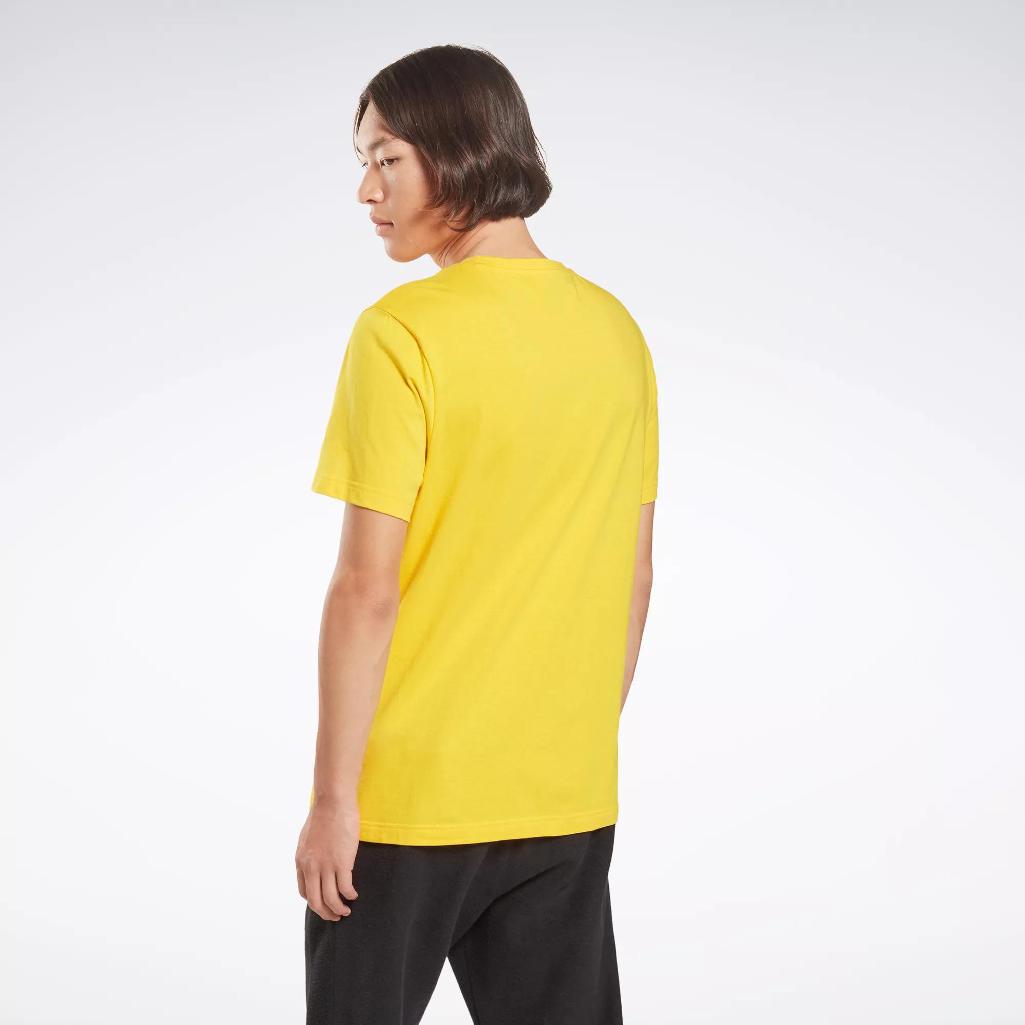 Reebok Identity Big Logo T-Shirt - Always Yellow | Reebok