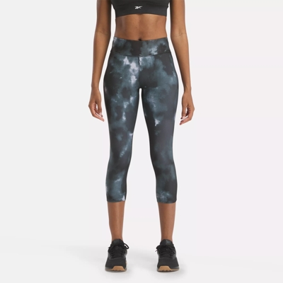 Reebok ID Train Camo Leggings XS Vector Navy