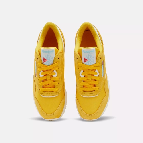 Reebok classic trainers store womens yellow