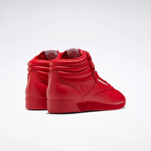 ubehageligt Forfølge Bukser Freestyle Hi Women's Shoes - Vector Red / Vector Red / Ftwr White | Reebok