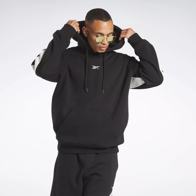 Reebok Apparel Men Classics Brand Proud Hoodie BLACK/CHALK – Reebok Canada